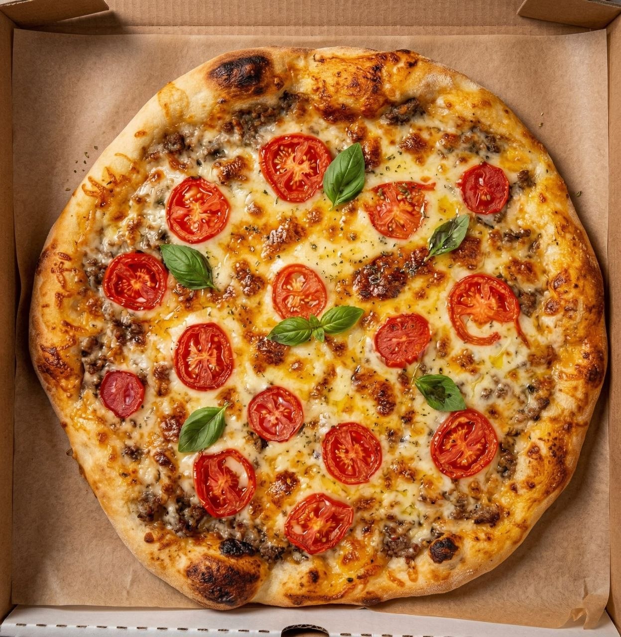 Пицца "Мясная", 1кг