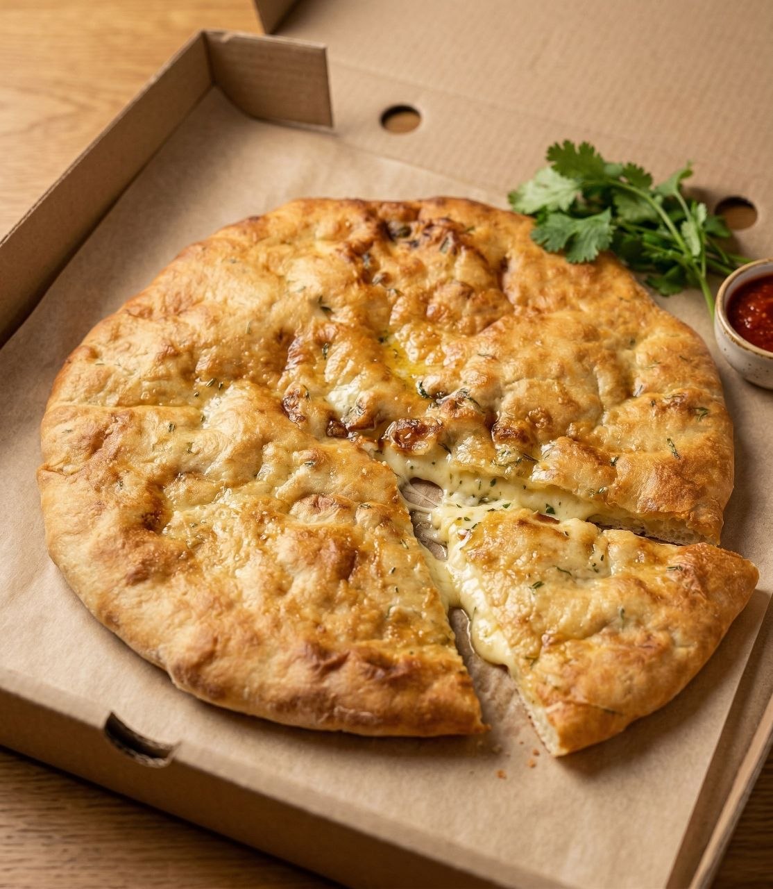 Осетинский пирог с адыгейским сыром