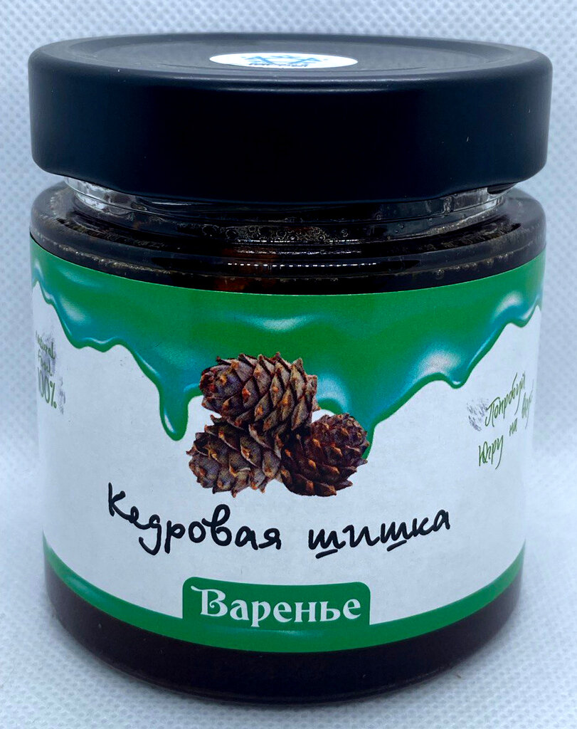 Варенье из кедровой шишки / ДАРЫ-ЮГРЫ-ХМАО / 200 гр