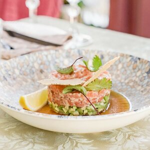 Тар-тар из морской форели