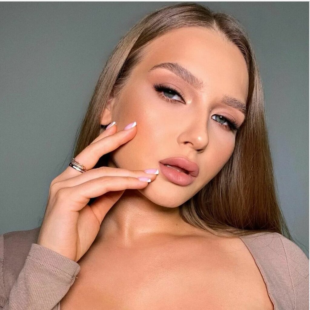 Дневной макияж (nude)