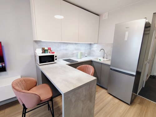 Апартаменты видовая студия с кондиционером в новом доме в Калуге