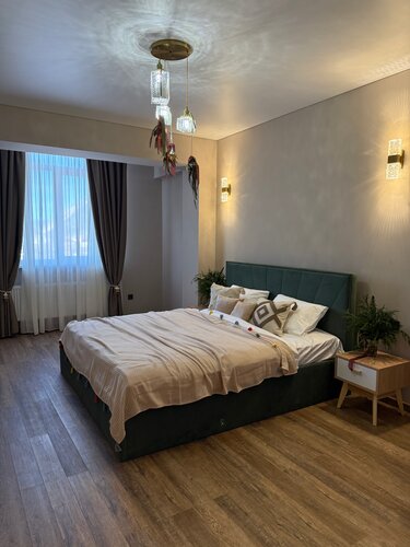 Апартаменты Апартаменты в Теберде с видом на  горы в Теберде