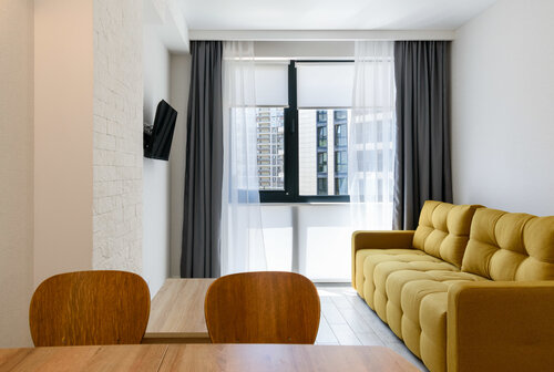 Апартаменты ЖК Сокол евро двухкомнатная с видом во двор  в Сочи