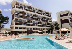 Апартаменты Sunrise in ATLAS*7 этаж*Лучший вид на море и горы. в Крыму