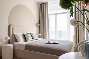 отель Уютная студия с видом на бассейн, лес и залив 811