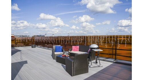 Апартаменты Terrace Park View: квартира с террасой напротив Павловского парка в Пушкине