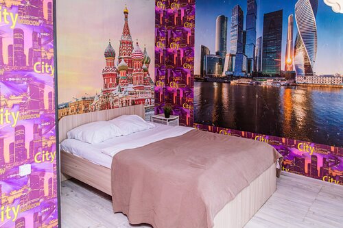 Квартира Калина на Исайченко в стиле Ночная Москва в Юрге