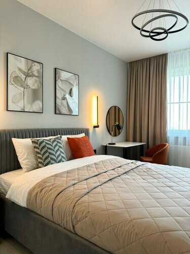 Квартира Евро2к. квартира в ЖК Комфорт-класса рядом с НИИАП в Ростове-на-Дону