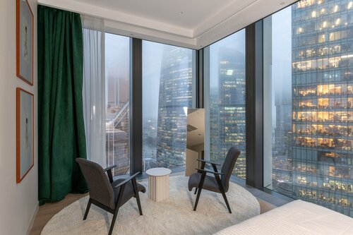 Апартаменты Золотой угол! Панорамная ванная в Москве