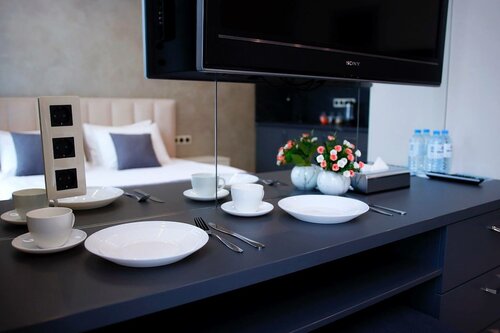 Апартаменты ЖК Метрополь, бассейн на крыше, вид на море и дендрарий, бизнес класс в Сочи