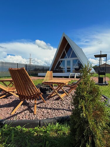 Загородный дом Дом A-Frame 54 кв.м в Виллозском городском поселении