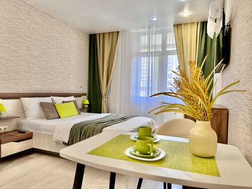 Апартаменты Квартира - студия с видом во двор с 10 этажа от сети КЛЮЧИ от МОРЯ в Анапе  в Анапе