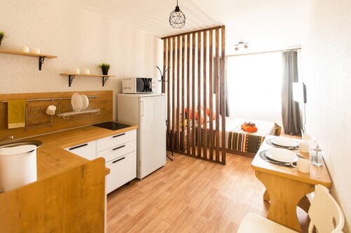 Апартаменты Апартаменты  Б. Подгорная , 87 № 11 с видом на реку в Томске