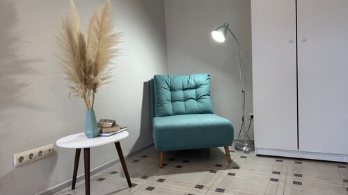 Квартира Бирюзовая студия на Тюльпанов  в Сириусе