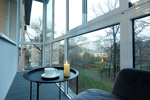 Апартаменты Центр города, уютный номер, удобная кровать, балкон, душевая в номере, личный туалет за дверью. в Ярославле