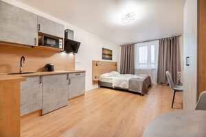 отель Студия у аллеи фонтанов и парка