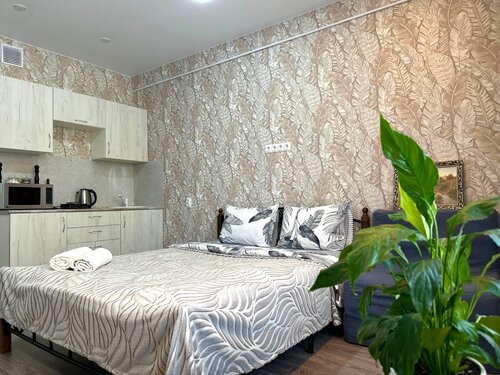 Квартира Дом 89. Современная студия на ул. Петуха в Новом Уренгое