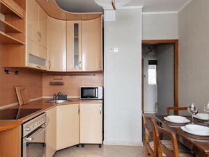 Квартира Стильная ретро квартира с балдахином в романтичном стиле