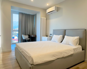 отель APARTS PRO+ 💎 Стильная квартира с панорамой на город рядом с Экспо-Волга. 📍 Центр Самары. 15 мин до Набережной