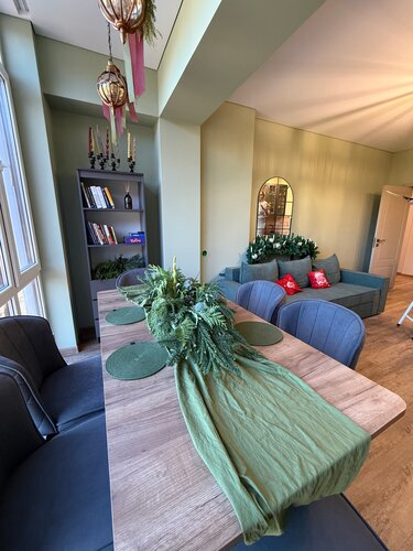 Апартаменты Апартаменты в Теберде с видом на  горы в Теберде