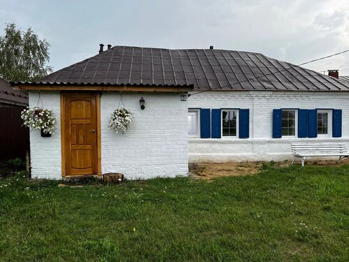 Апартаменты Уютный деревенский дом с настоящей русской печью и панорамными окнами в Задонском районе