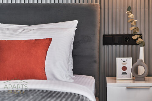 Квартира APARTS PRO+ 🔥 Стильная видовая студия у Волги в ЖК Галактика на 12 этаже 🔥 в Самаре