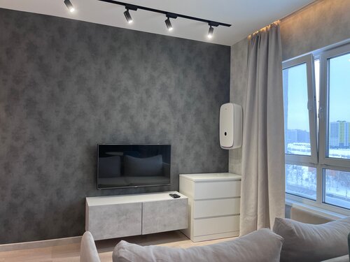 Квартира 1-комнатная квартира УНИК АПАРТ Черника с панорамным видом на город и Московскую площадь на Терешковой в Кемерове