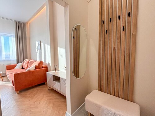 Апартаменты   Видовые апартаменты на 21 этаже с панорамным балконом и высокими потолками в Челябинске