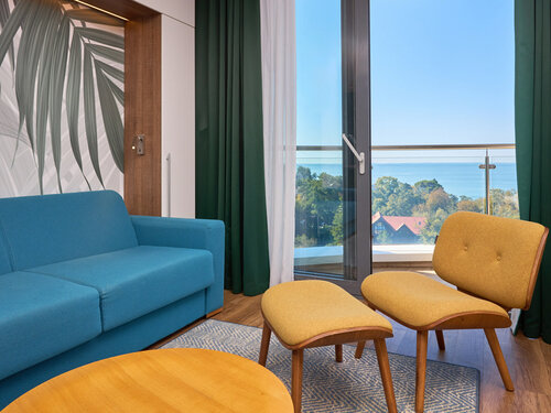 Квартира Апартаменты Sea Magic Apart с видом на море в Cosmos Stay в Дагомысе