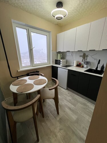 Квартира Уютная 2к квартира с панорамным видом на горы! в Кировске