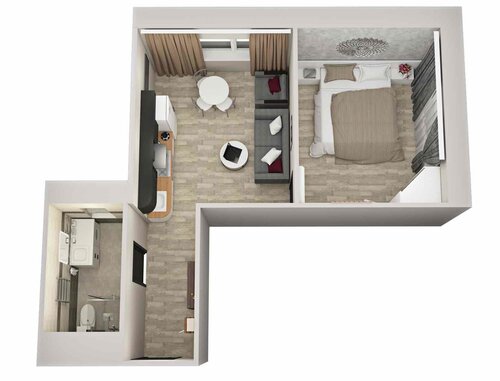 Апартаменты Новотушинская дом 2 в Путилково