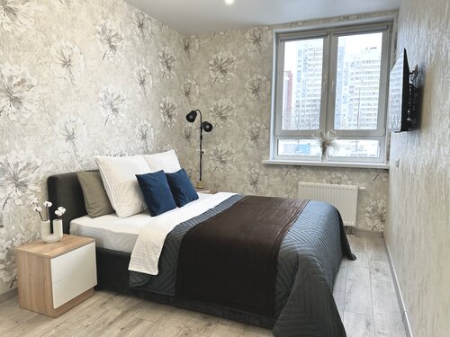 Квартира Апартаменты "iZi Apart" рядом с Аквапарком, удобная евродвушка. в Нижегородской области