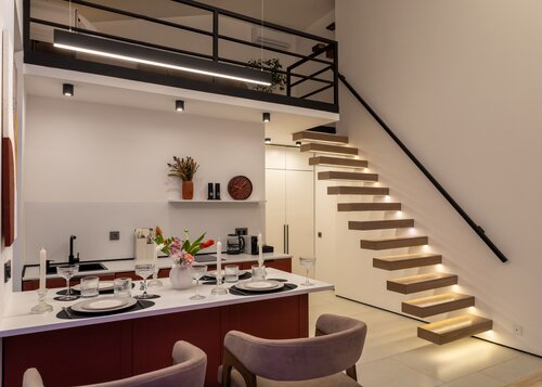 Апартаменты Современные двухуровневые апартаменты в центре города во Владикавказе