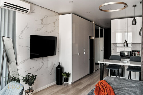 Квартира APARTS PRO+ 🔥 Стильная видовая студия у Волги в ЖК Галактика на 12 этаже 🔥 в Самаре