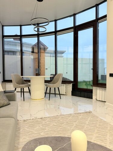 Апартаменты 🏙🌊 Современный пентхаус с панорамными окнами, террасой и видом на море в Махачкале