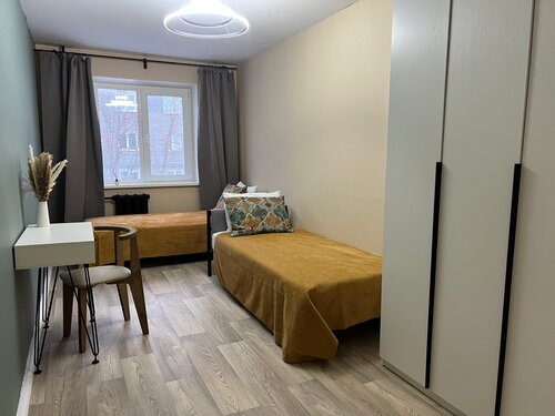 Квартира Уютная 2к квартира с панорамным видом на горы! в Кировске