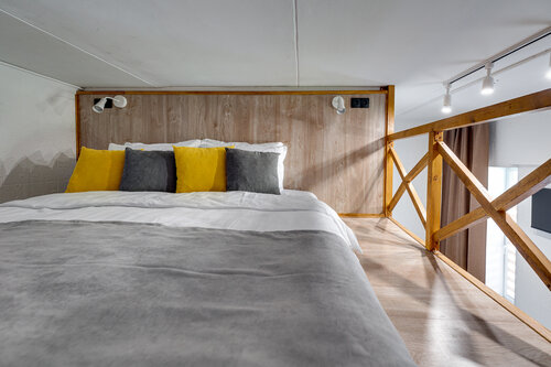 Апартаменты Стандарт трёхместный двухуровневый DemiFlat Apartments в Подольске