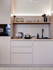 Квартира 100 квартир. Бежевые апартаменты 