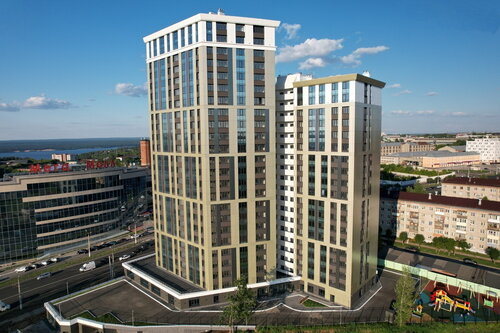 Квартира КВАРТИРА У МЕГА МОЛЛА с видом на город и Волгу в Чебоксарах