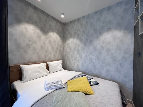 Квартира 1-комнатная квартира УНИК АПАРТ Черника с панорамным видом на город и Московскую площадь на Терешковой в Кемерове