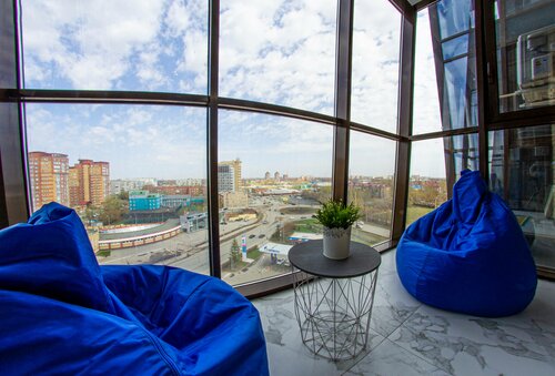 Апартаменты Студия с панорамным балконом в Омске