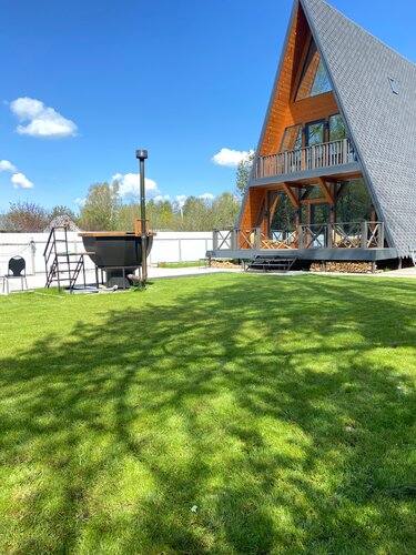Загородный дом Дом посуточно A-frame В-Небо в Кубинке