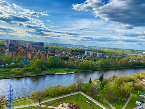 Квартира ApartCity. Видовая  квартира с прекрасным видом на канал имени Москвы в ЖК Бригантина в Долгопрудном