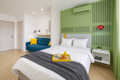 Апартаменты ✨ V-GOSTi/ 🌳 «Дизайн в Парке Гагарина» 🎨  Бесконтактный  Заезд24/7 в Самаре