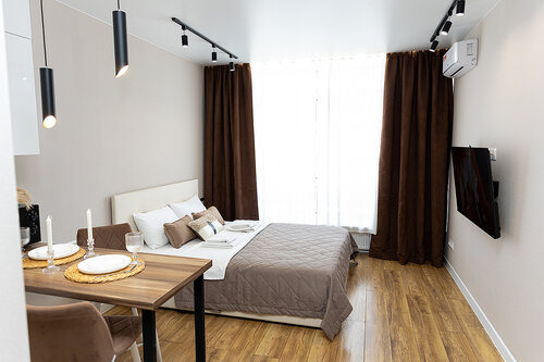 Апартаменты Студия СИБИРЬ HOUSE новая высотка с панорамными окнами  в центре Кемерово(Притомский 25 корп 3) в Кемерове