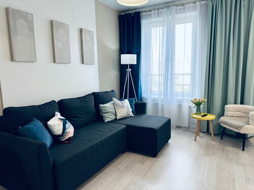 Квартира Новая квартира-студия в современном доме в Гатчине