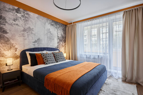 Квартира Просторная двухкомнатная квартира на Варшавской улице в Московском районе