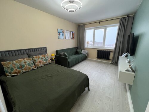 Квартира Уютная 2к квартира с панорамным видом на горы! в Кировске