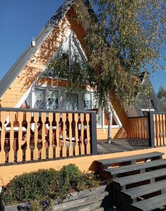 Загородный дом "МеДуша" дом у пруда "Рыжий Кот"и травяная БАНЬКА